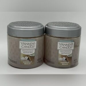 Yankee Candle Fragrance Spheres Coconut Beach 2 Pack new